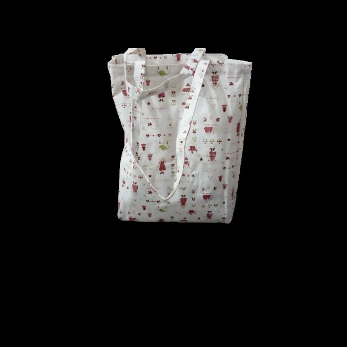 ⁦شنطة كتف قماش بأشكال مختلفة⁩ - الصورة ⁦3⁩