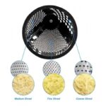 ⁦مبشرة هرم مع يد خشب وقاعدة سيلكون⁩ - الصورة ⁦5⁩