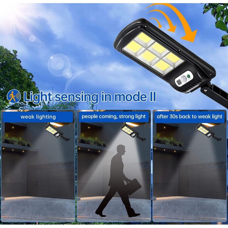 ⁦كشاف طاقة شمسية 50 واط  مع ريموت تحكم⁩ - الصورة ⁦1⁩