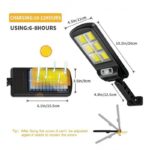 ⁦كشاف طاقة شمسية 50 واط  مع ريموت تحكم⁩ - الصورة ⁦8⁩