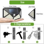 ⁦كشاف حائط شمسي 100ليد⁩ - الصورة ⁦3⁩