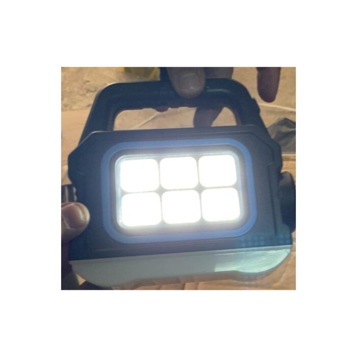 ⁦كشاف متعدد الإضاءات طاقة شمسية مع مدخل Usb ثلاث اضاءات مختلفة مع بور بانك⁩ - الصورة ⁦2⁩