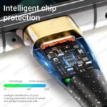 ⁦كيبل 3 وصلات ايفون سامسونج شاومي⁩ - الصورة ⁦3⁩