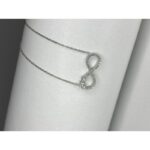 سنسال فضة انفنتي محجر عيار925