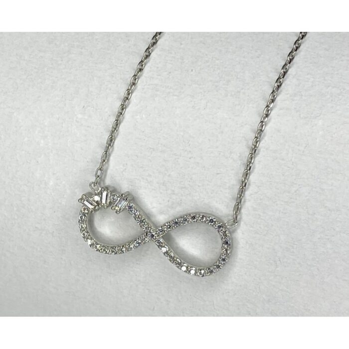 ⁦سنسال فضة انفنتي محجر عيار925⁩ - الصورة ⁦2⁩