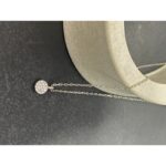 ⁦سنسال فضة دائرة محجر عيار925⁩ - الصورة ⁦4⁩