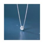 ⁦سنسال فضة دائرة بخرزة عيار925⁩ - الصورة ⁦4⁩