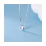 ⁦سنسال فضة دائرة بخرزة عيار925⁩ - الصورة ⁦5⁩