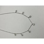 ⁦عقد فضة نجوم عيار925⁩ - الصورة ⁦2⁩