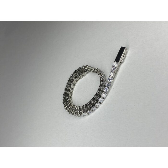 ⁦اسوارة فضة تنس عيار 925⁩ - الصورة ⁦2⁩