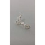 حلق فضة فانكليف مفرغ عيار 925