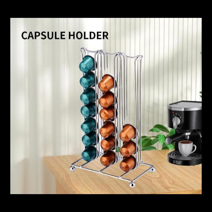 ⁦ستاند كبسولات القهوة نوع نيسبريسو يتسع لغاية 42 كبسولة⁩ - الصورة ⁦2⁩