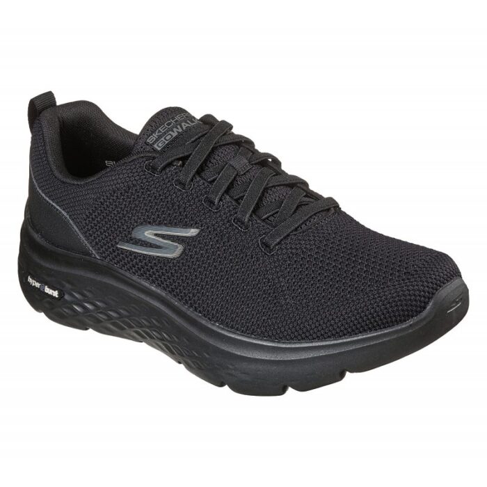 ⁦Skechers Men's GOwalk Hyper Burst - Nanocore Shoes - حذاء سكيتشرز جو ووك هايبر بيرست للرجال لون أسود⁩ - الصورة ⁦2⁩
