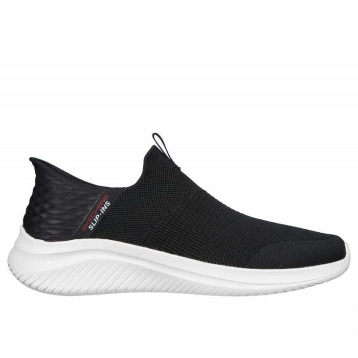 10322746_67db7a513ab54 Skechers Men's Slip-ins: Ultra Flex 3.0 - Smooth Step Shoes - حذاء سكيتشرز سليب ان: الترا فليكس 3.0 – سموث ستيب للرجال لون أسود وأبيض - الصورة 1