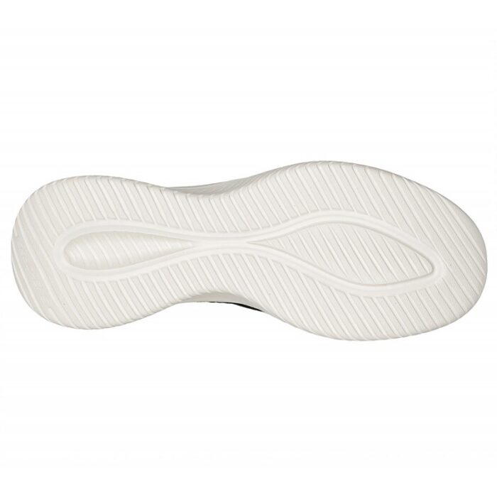 ⁦Skechers Men's Slip-ins: Ultra Flex 3.0 - Smooth Step Shoes - حذاء سكيتشرز سليب ان: الترا فليكس 3.0 – سموث ستيب للرجال لون أسود وأبيض⁩ - الصورة ⁦4⁩