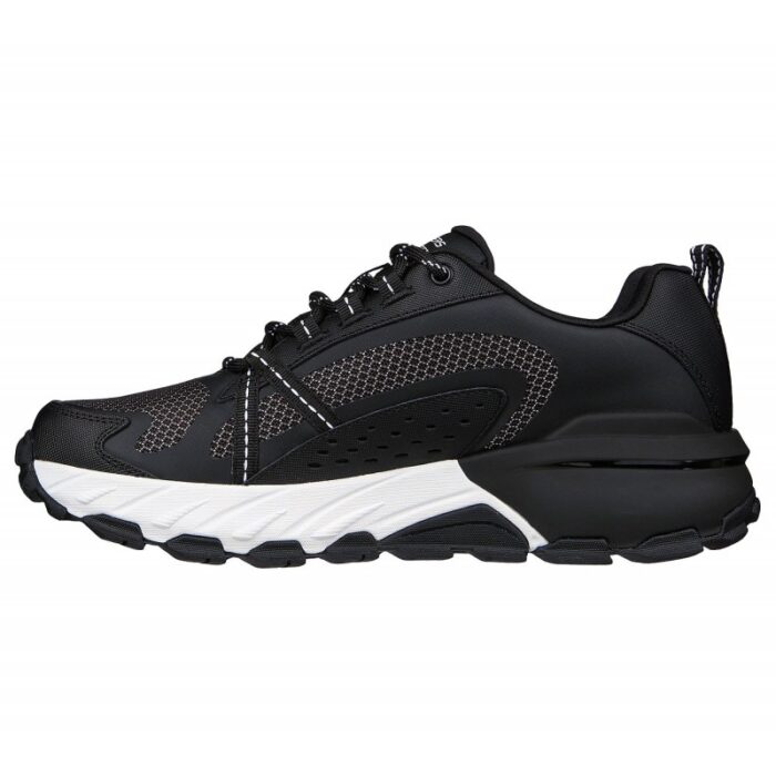 ⁦Skechers Men's Max Protect Shoes - حذاء سكيتشرز ماكس بروتيكت للرجال لون أسود وأبيض⁩ - الصورة ⁦5⁩