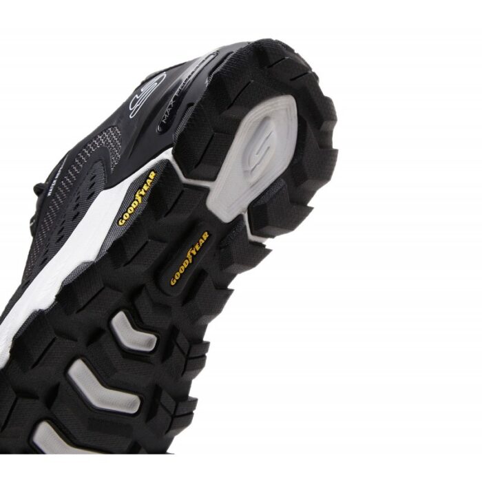 ⁦Skechers Men's Max Protect Shoes - حذاء سكيتشرز ماكس بروتيكت للرجال لون أسود وأبيض⁩ - الصورة ⁦12⁩