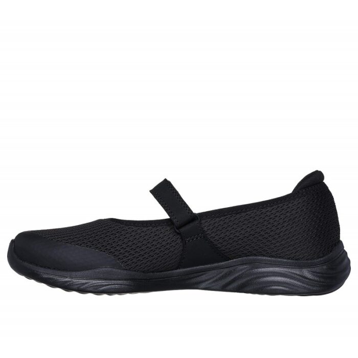 ⁦Skechers Women's On-The-GO Ideal Shoes - حذاء سكيتشرز اون-ذا-جو ايديال سليب أون للنساء لون أسود⁩ - الصورة ⁦5⁩