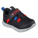 ⁦Skechers Infants' Comfy Flex - Ruzo Shoes - حذاء سكيتشرز حذاء كومفي فليكس لون أسود⁩ - الصورة ⁦2⁩