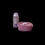 لنش بوكس مع مطرة ومعلقة وشوكة