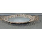 ⁦صينية ذهبي مراي مع كرستالات⁩ - الصورة ⁦2⁩