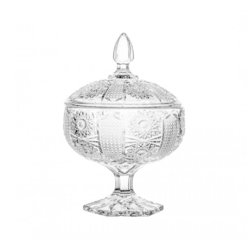 ⁦مضيفة زجاج مع قاعدة⁩ - الصورة ⁦1⁩