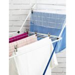 ⁦منشر غسيل حديد تركي ابيض وازرق⁩ - الصورة ⁦3⁩