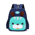 Children's backpack Kindergarten  - شنطة روضة صغير حجم 12 انش لون كحلي وتركواز