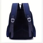 ⁦Children's backpack Kindergarten  - شنطة روضة صغير حجم 12 انش لون كحلي وتركواز⁩ - الصورة ⁦6⁩