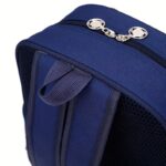 ⁦Children's backpack Kindergarten  - شنطة روضة صغير حجم 12 انش لون كحلي وتركواز⁩ - الصورة ⁦8⁩