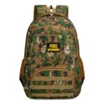 PUBG Tactical Backpack - شنطة وحقيبة ظهر لعبة بابجي متعددة الاستخدام للأعمال وللمدارس لون أخضر مموه