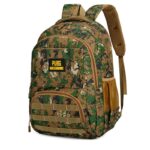 ⁦PUBG Tactical Backpack - شنطة وحقيبة ظهر لعبة بابجي متعددة الاستخدام للأعمال وللمدارس لون أخضر مموه⁩ - الصورة ⁦2⁩