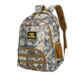 PUBG Tactical Backpack - شنطة وحقيبة ظهر لعبة بابجي متعددة الاستخدام للأعمال وللمدارس لون أخضر وبيج مموه