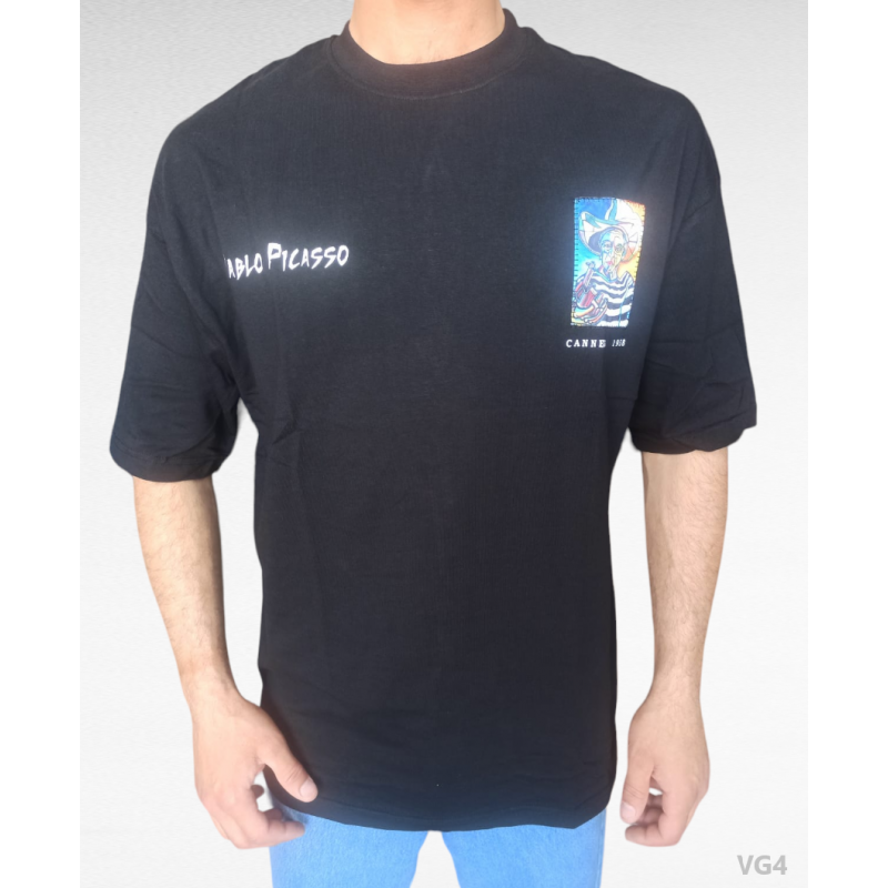 ⁦T-SHIRT OVERSIZE تيشيرت شبابي⁩ - الصورة ⁦1⁩