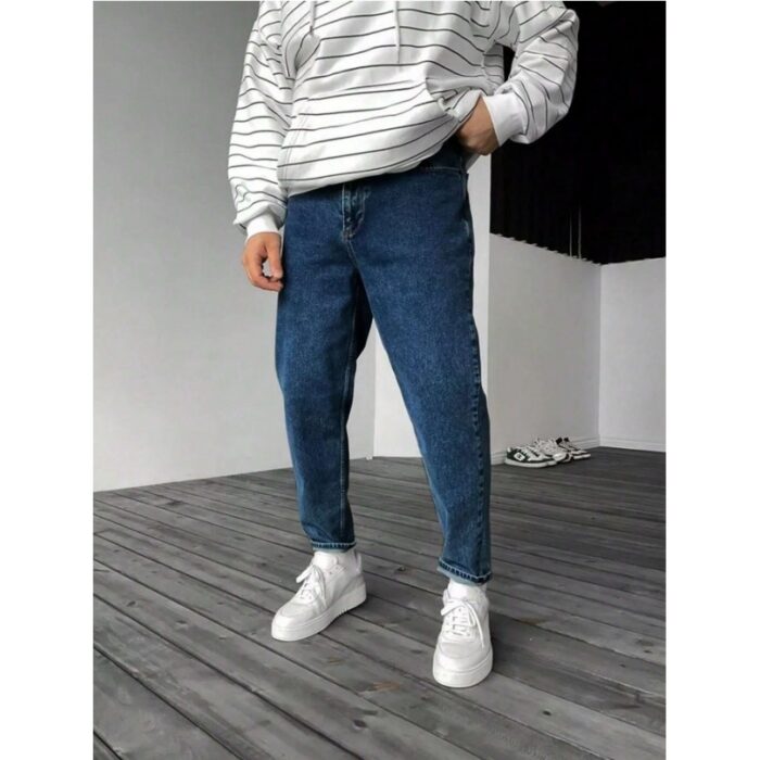 10323044_67db7b478948e بنطلون جينز شبابي بوي فرند - الصورة 1