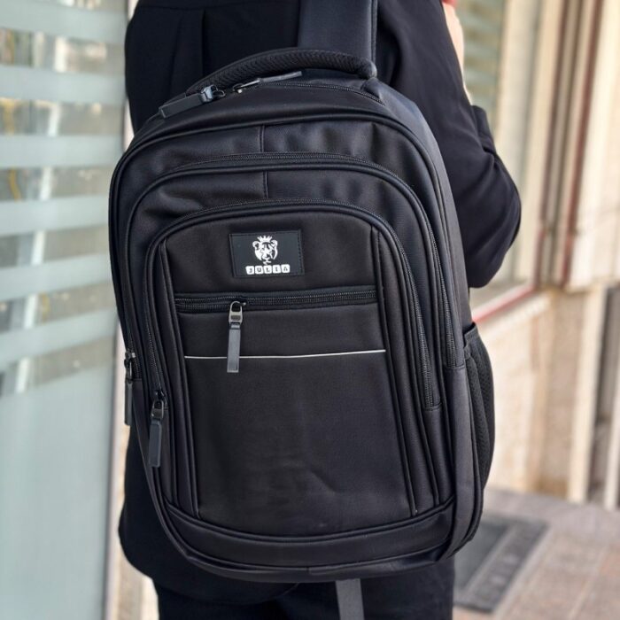 10323053_67db7b7843b40 شنطة مدرسة 16 انش لون أسود - الصورة 1