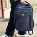 ⁦شنطة مدرسة 16 انش لون كحلي⁩ - الصورة ⁦5⁩