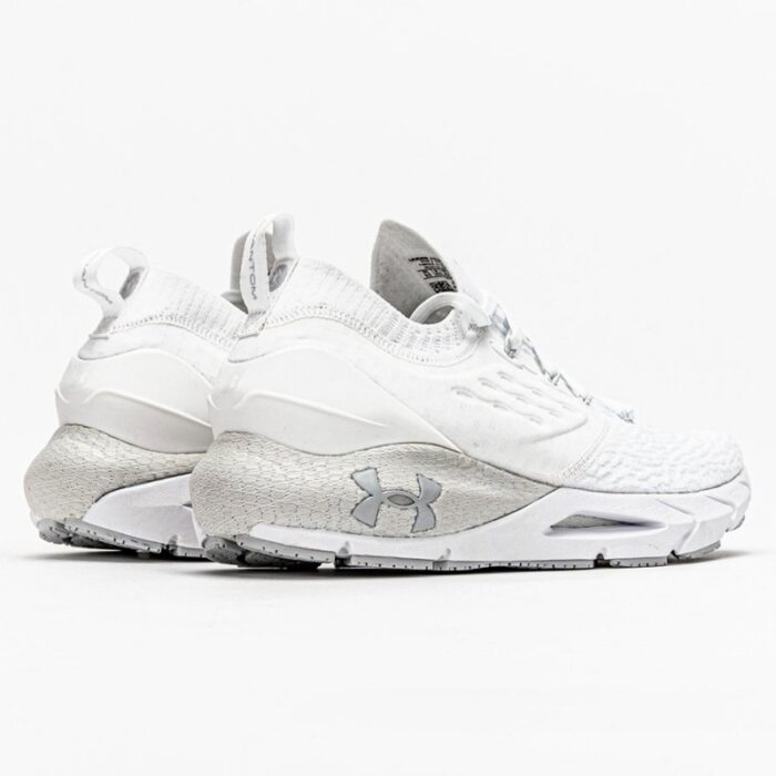 ⁦Under Armour Unisex HOVR Phantom 2 Running Shoes - حذاء أندر آرمر هوفر فانتوم 2 للجنسين لون أبيض⁩ - الصورة ⁦4⁩