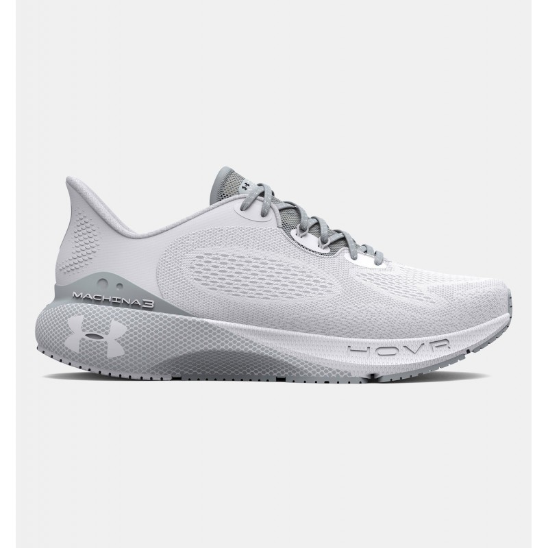 ⁦Under Armour Men's HOVR Machina 3 Running Shoes - حذاء أندر آرمر هوفر ماكينا 3 للرجال لون أبيض⁩ - الصورة ⁦1⁩
