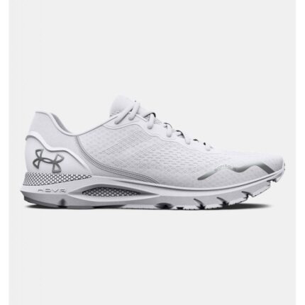 Under Armour Men's HOVR Sonic 6 Running Shoes - حذاء أندر آرمر هوفر ستونيك 6 رانينج للرجال لون أبيض وفضي