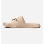 ⁦Under Armour Women's UA Ansa Studio Slides - شبشب أندر آرمر انسا ستوديو للنساء لون بيج⁩ - الصورة ⁦2⁩