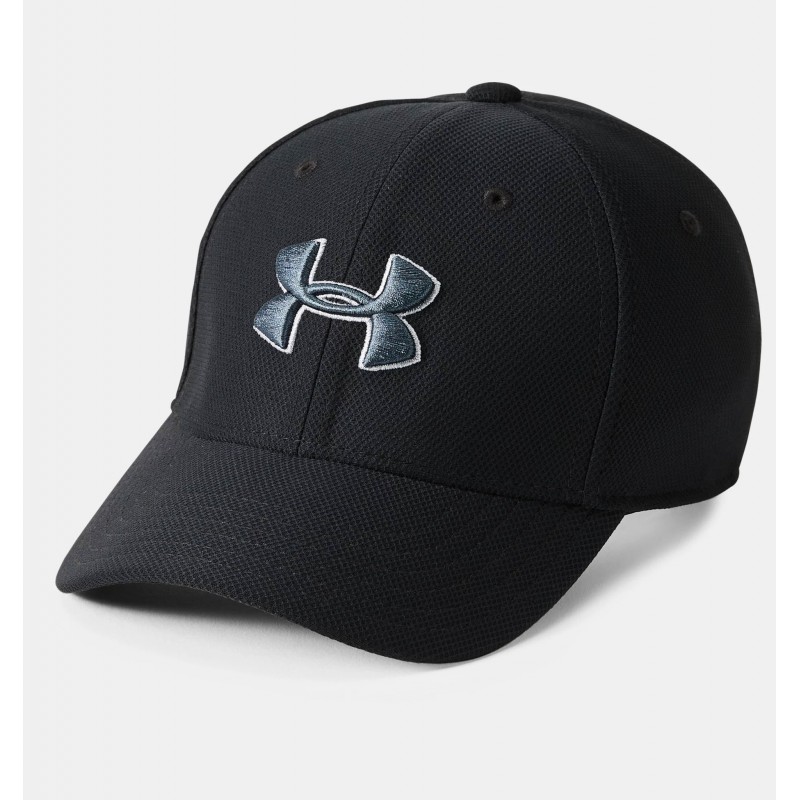 ⁦Under Armour Boys' UA Blitzing 3.0 Cap- طاقية وقبعة أندر آرمر بليتزينج 3.0 للأطفال لون أسود⁩ - الصورة ⁦1⁩