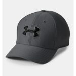 Under Armour Boys' UA Blitzing 3.0 Cap- طاقية وقبعة أندر آرمر بليتزينج 3.0 للأطفال لون رمادي