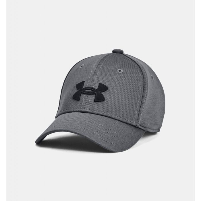 10323254_67db7c03b1ed2 Under Armour Boys' Blitzing Cap - طاقية قبعة أندر آرمر بليتزينج للأطفال لون رمادي - الصورة 1