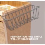 ⁦سلة معدن اسود تعليق⁩ - الصورة ⁦2⁩