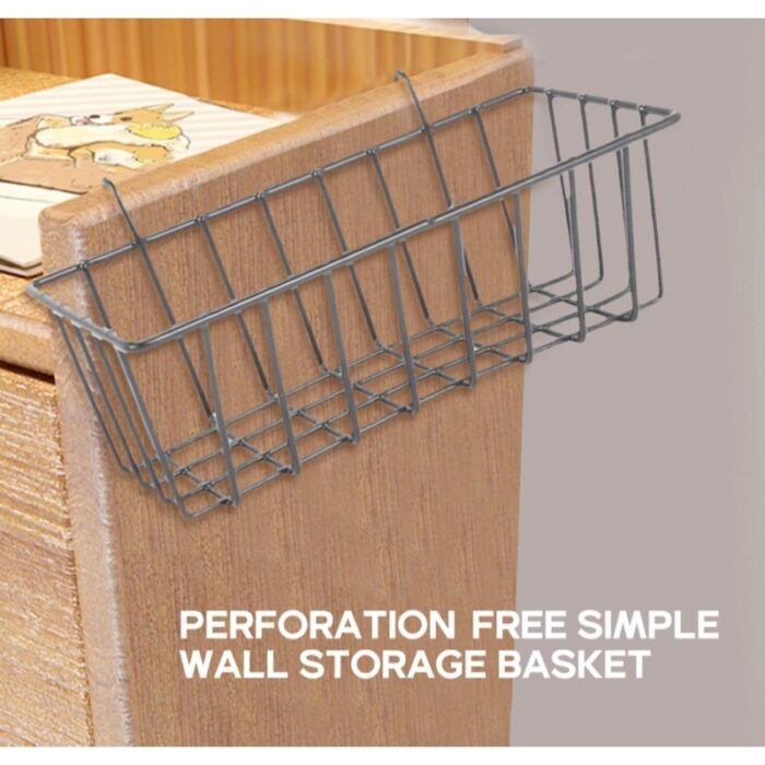 ⁦سلة معدن اسود تعليق⁩ - الصورة ⁦2⁩