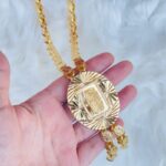 ⁦سنسال ذهب روسي حلبي طويل للنساء⁩ - الصورة ⁦2⁩