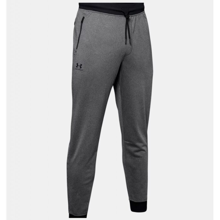 ⁦Under Armour Men's UA Sportstyle Joggers Pants - بنطلون أندر آرمر سبورت ستايل للرجال لون رمادي غامق⁩ - الصورة ⁦4⁩