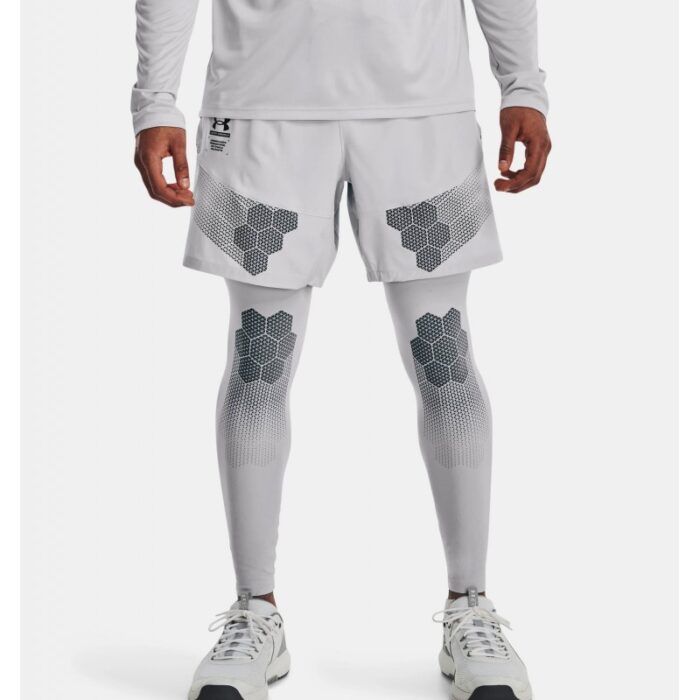 10323397_67db7c5fc294a Under Armour Men's ArmourPrint Woven Shorts - شورت أندر آرمر برينت وويفن للرجال لون رمادي - الصورة 1