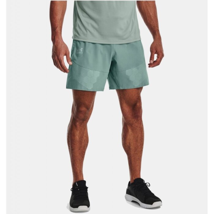 10323398_67db7c64af834 Under Armour Men's ArmourPrint Woven Shorts - شورت أندر آرمر برينت وويفن للرجال لون أخضر - الصورة 1